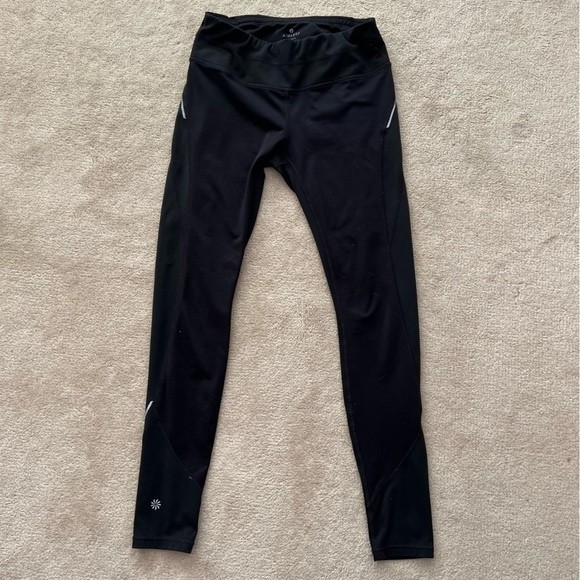 Athleta Powder Peak Black Leggings Small - Picture 7 of 15
